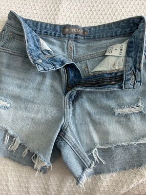 Just USA Distressed Denim Shorts
